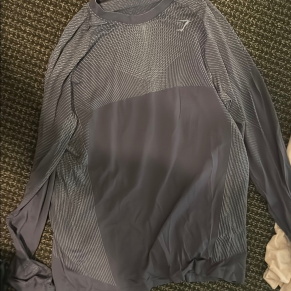 Gymshark Short Sleeve Tees - Gray, Peach, Teal - Picture 2 of 6